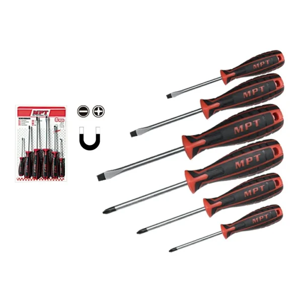 6pc screwdriver set -  MHA01003