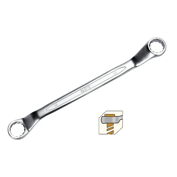 MHC08001-8x9 - EUROPEAN DOUBLE RING OFFSET SPANNER